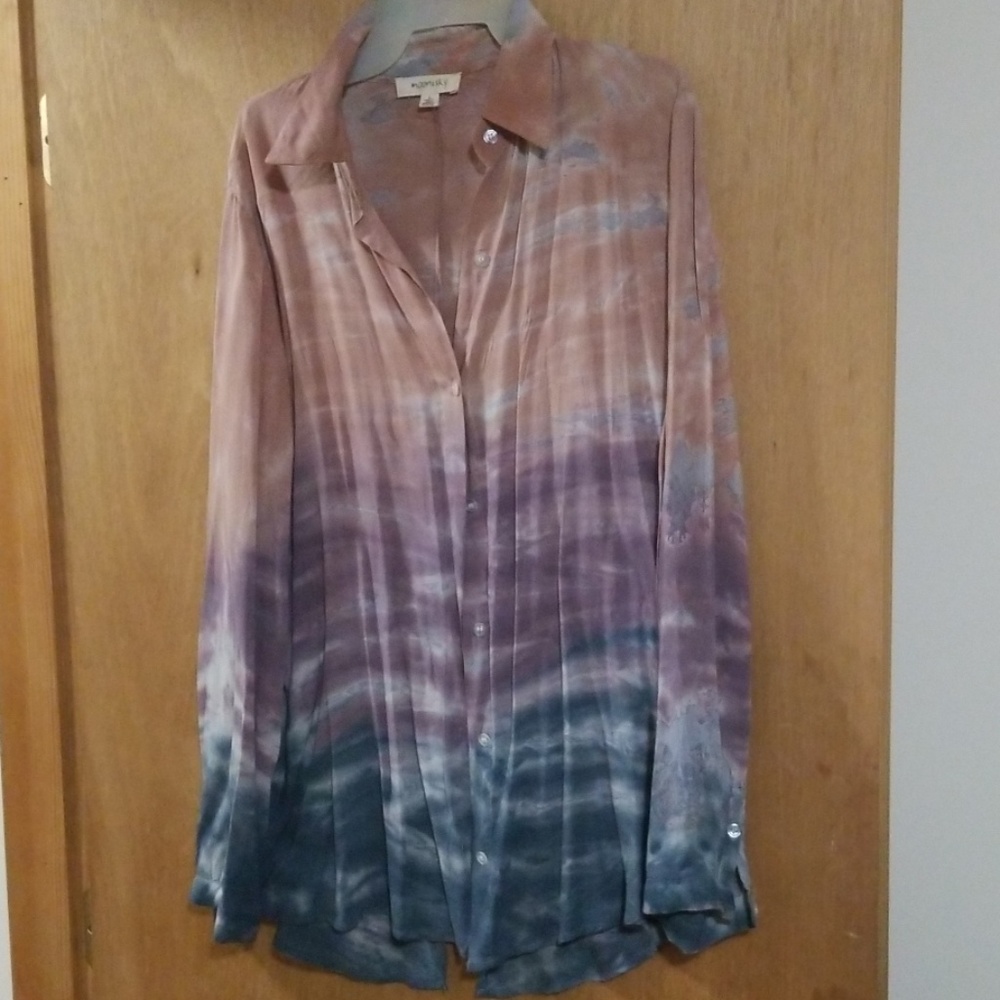 Moon Sky Button Down
